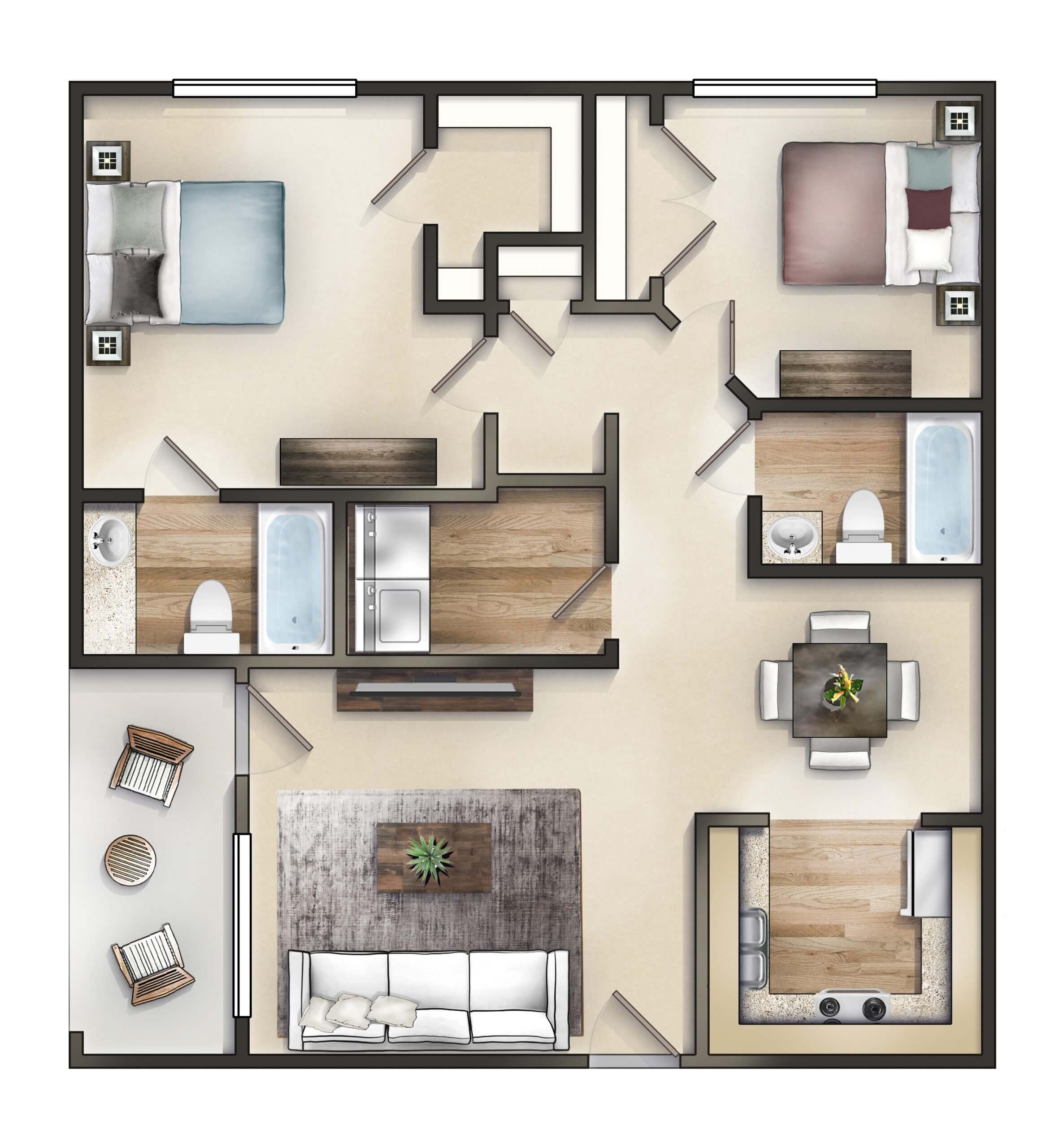 34 Crestmont Apartment Homes - Columbia, SC (803) 407-3332